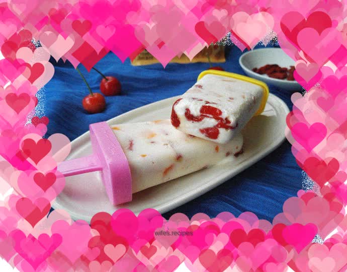 Wolfberry Mango Yogurt Sorbet