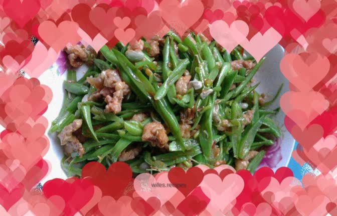 Fried Pork with Green Beans