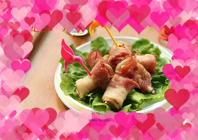 【Hubei】Pleurotus oyster mushroom bacon roll