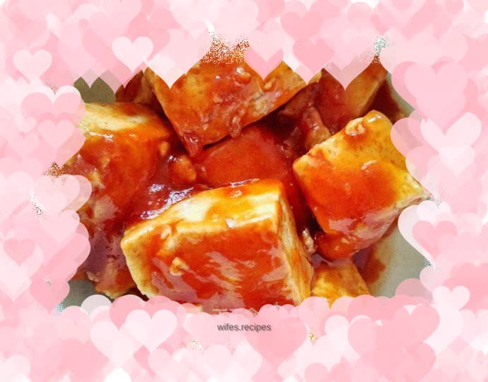 Grilled Tofu with Tomato Sauce