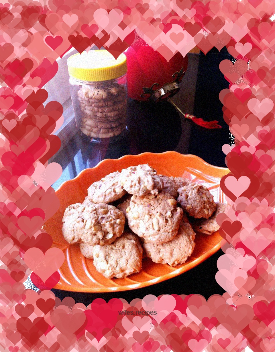 Peanut crispy cookies