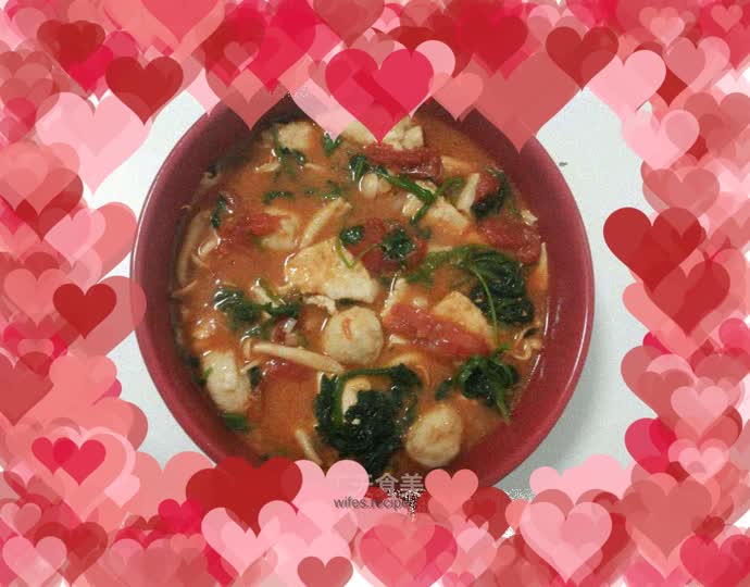 Korean soybean paste soup