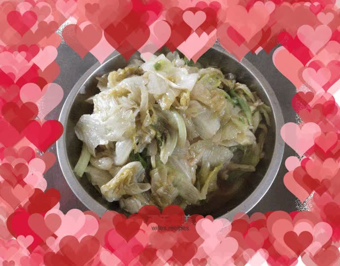Stir-fried cabbage