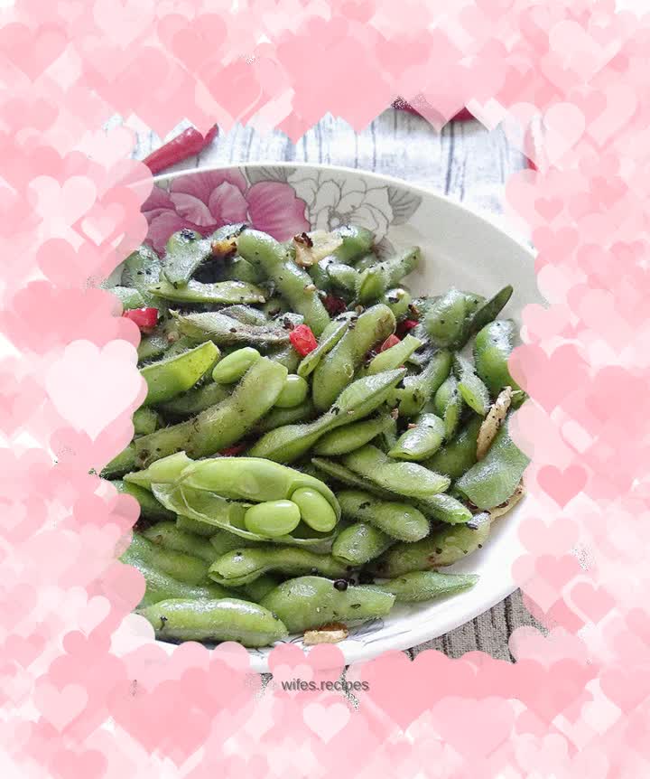 Spicy edamame