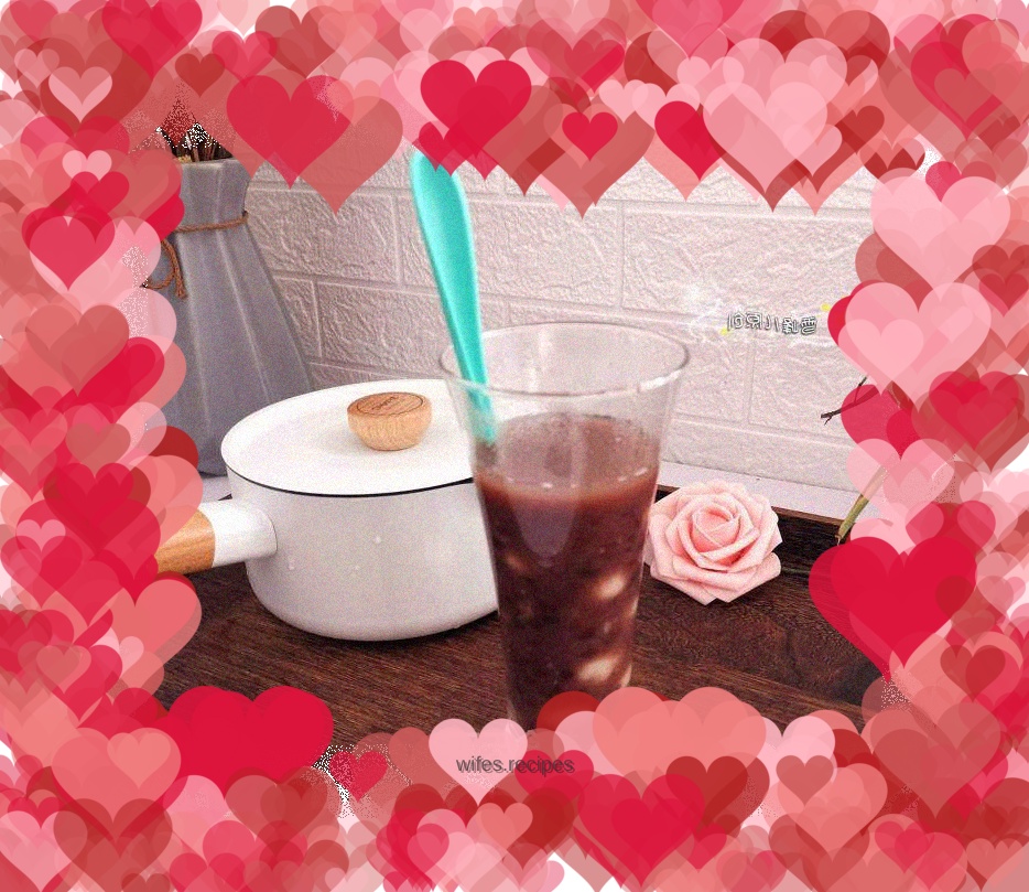Red bean dumplings