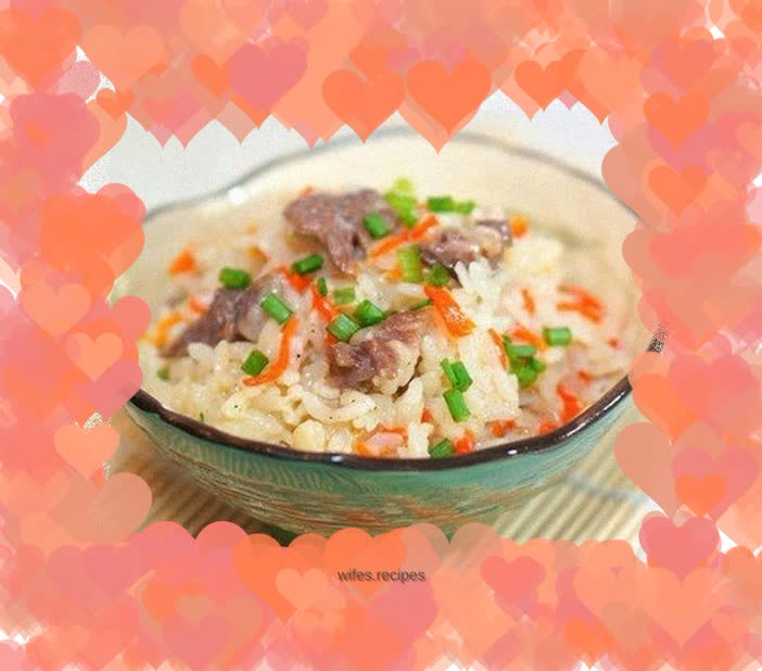 Cumin hand-caught mutton rice