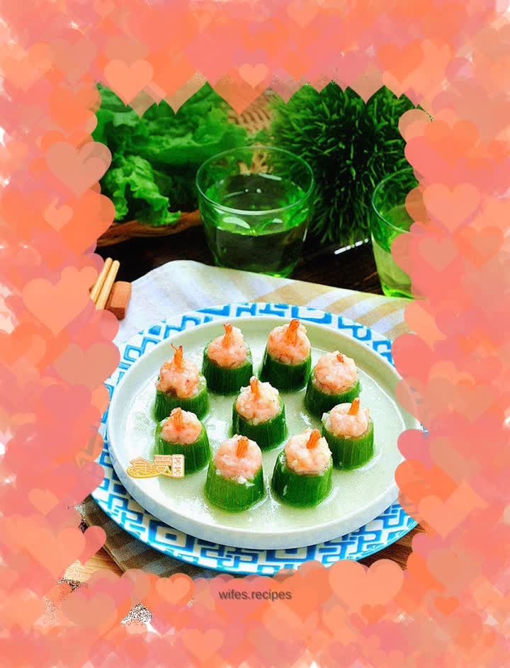Steam the most delicious banquet dish in 5 minutes [Steamed Luffa and Shrimp Balls]