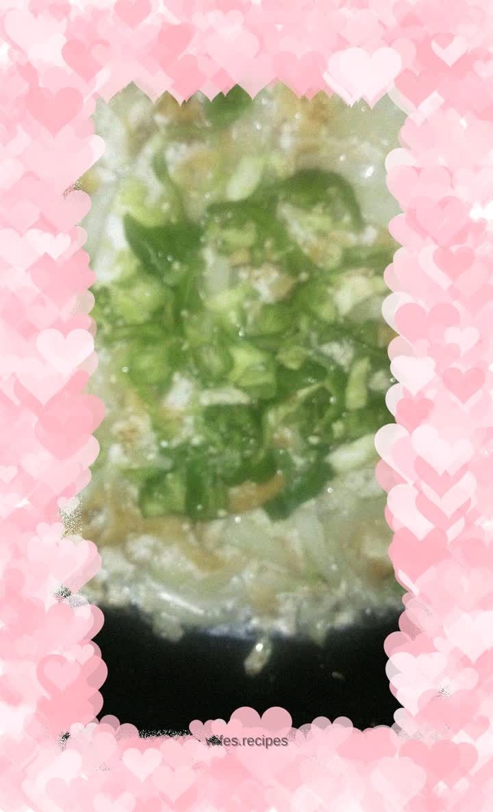Cabbage head oil tofu