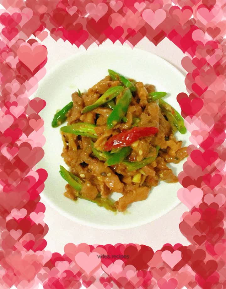 Stir-fried Pork with Chili
