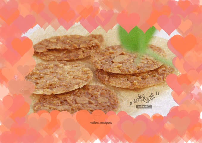 Sweet and crispy - Florentine tile pastry