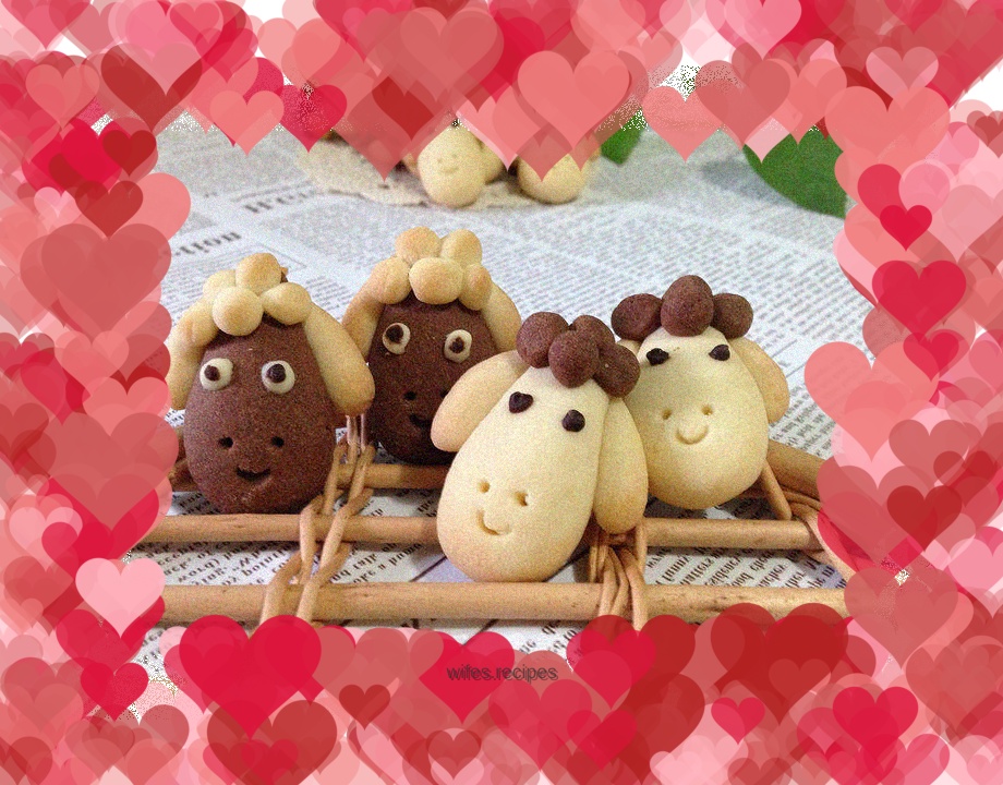Cute Sheep Cookies——A wave of cute things are coming