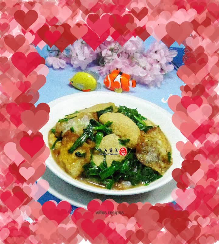 Vegetarian Chicken with Chives, Quail Eggs