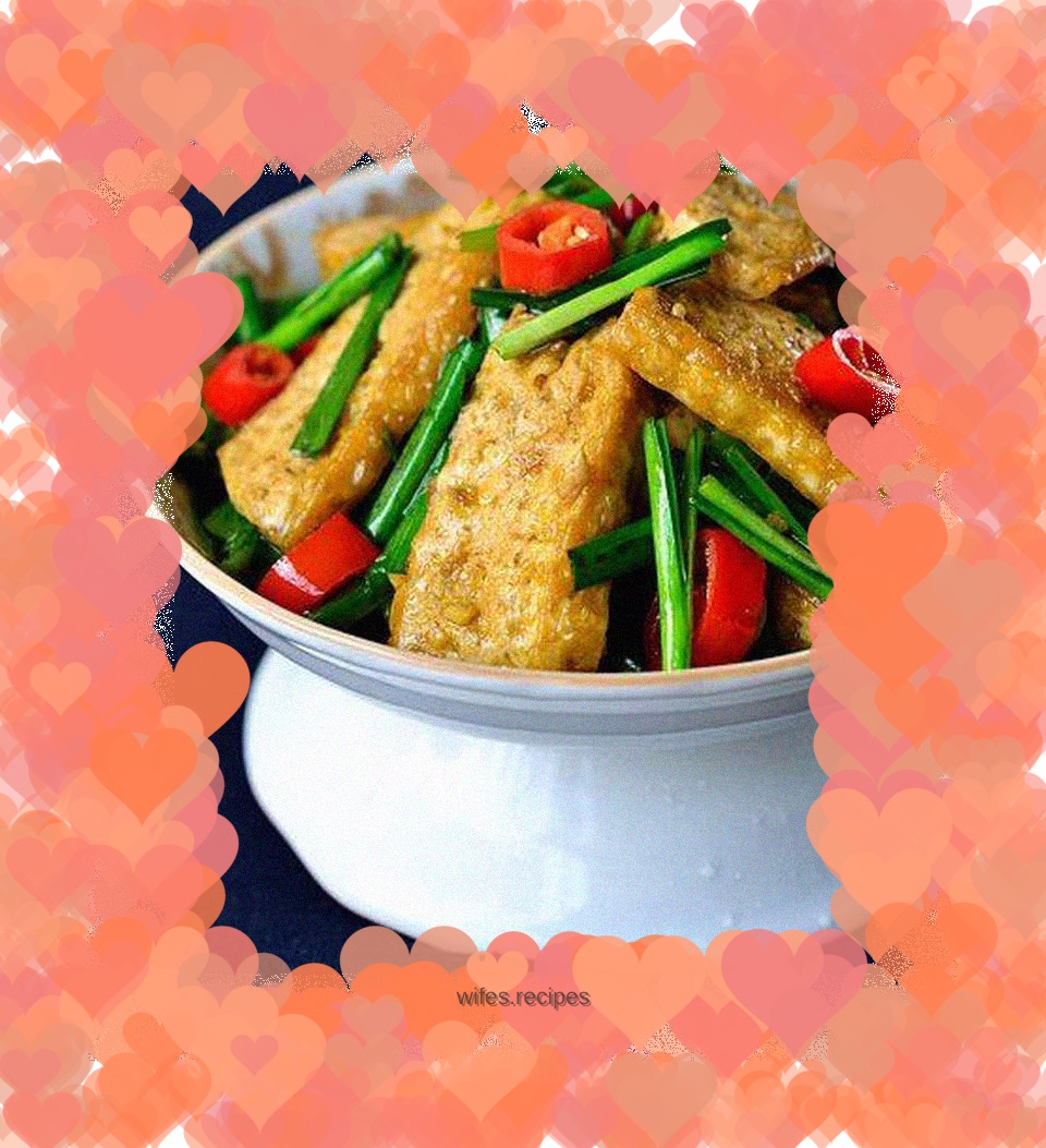 Braised Tofu with Leeks | A simple meal that’s more satisfying than braised pork! ! !