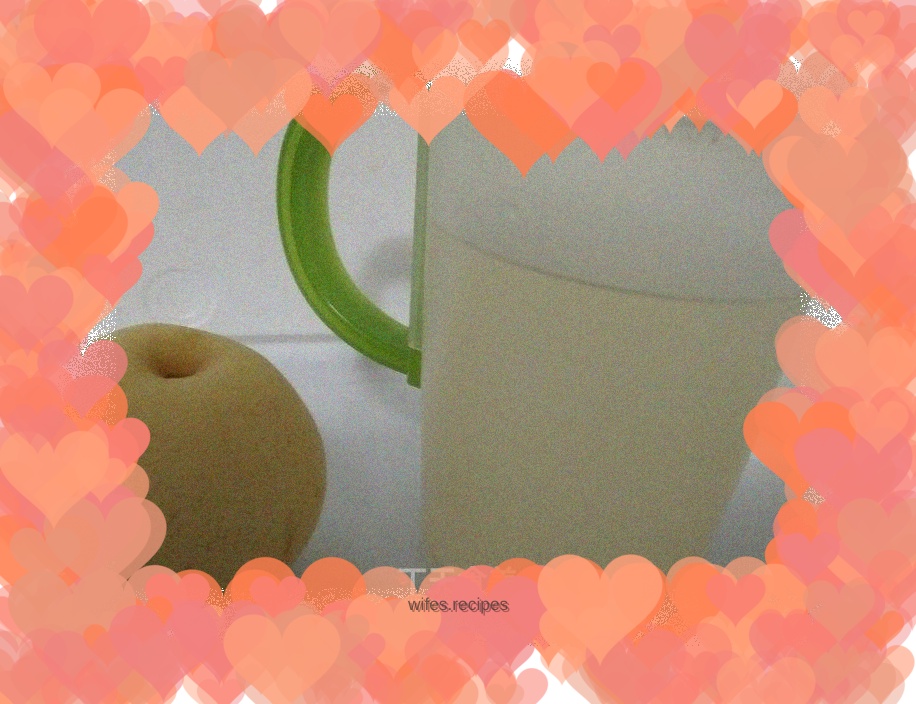 Rock sugar pear juice