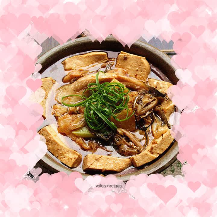 Dragon head squid tofu pot