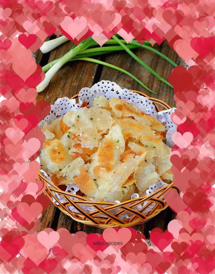 Hot noodles with scallion pancake