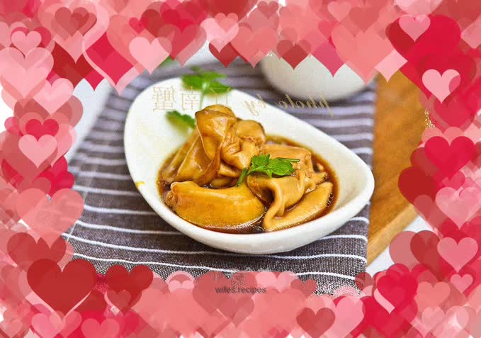 Braised fish bubbles and fish bubble jelly