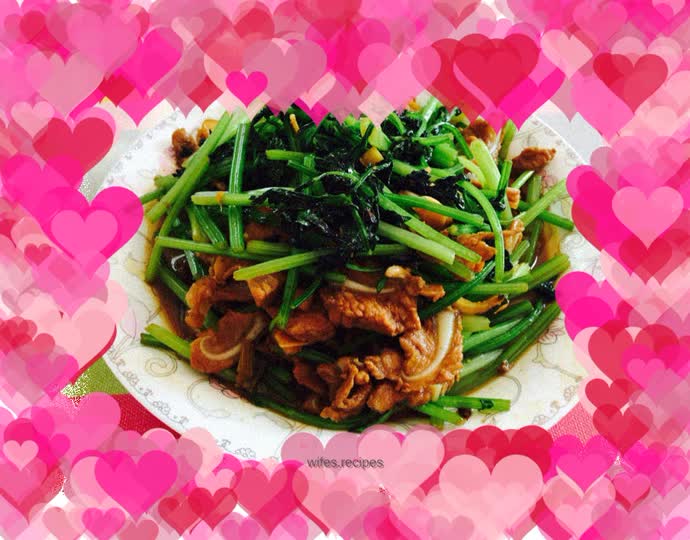 Pork Crispy Bones Stir-fried with Parsley