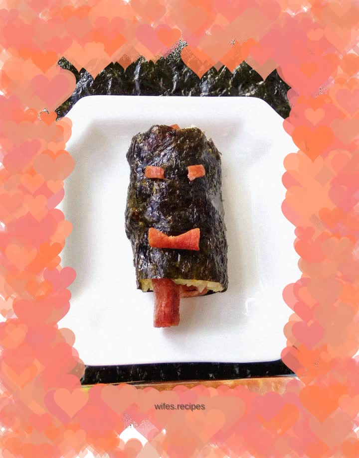 Beef Sausage and Pumpkin Rice Rolls