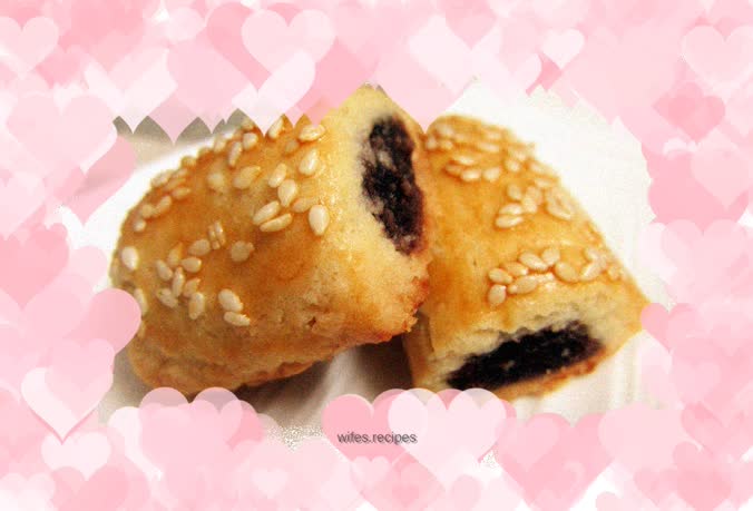 Golden Red Bean Roll