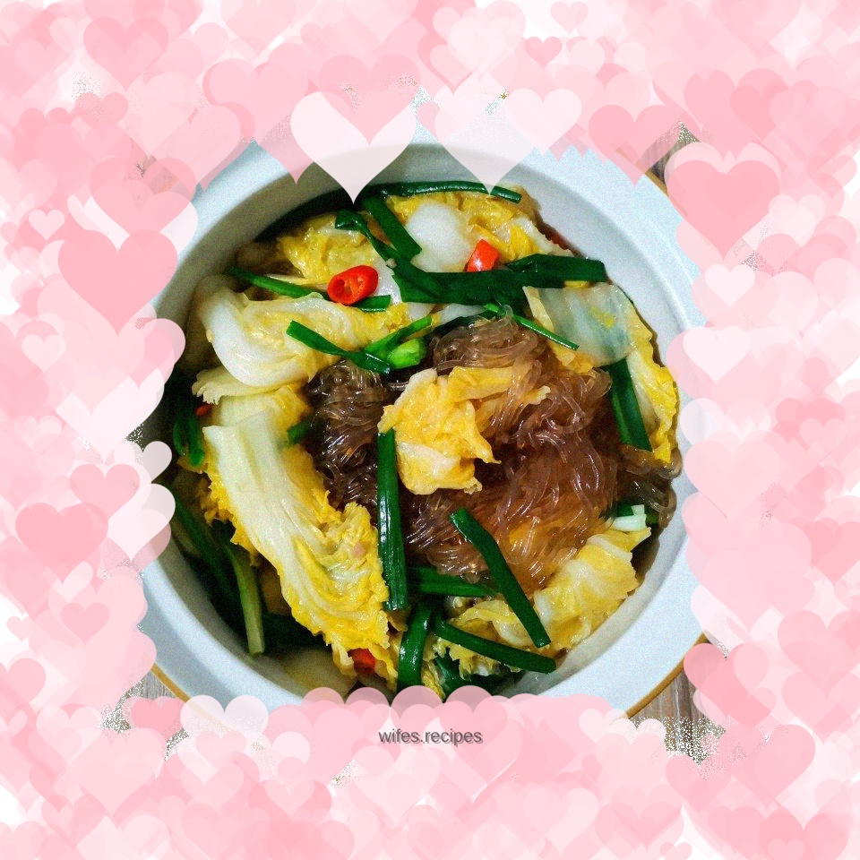 Spicy cabbage vermicelli