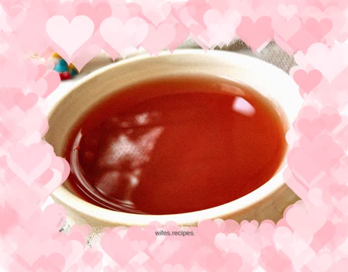 barley, poria, red bean drink