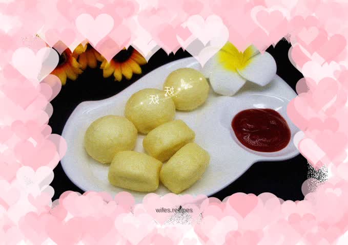 Corn juice steamed buns