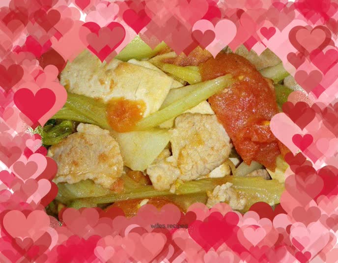 Celery Tomato 🍅 Braised Dried Pork