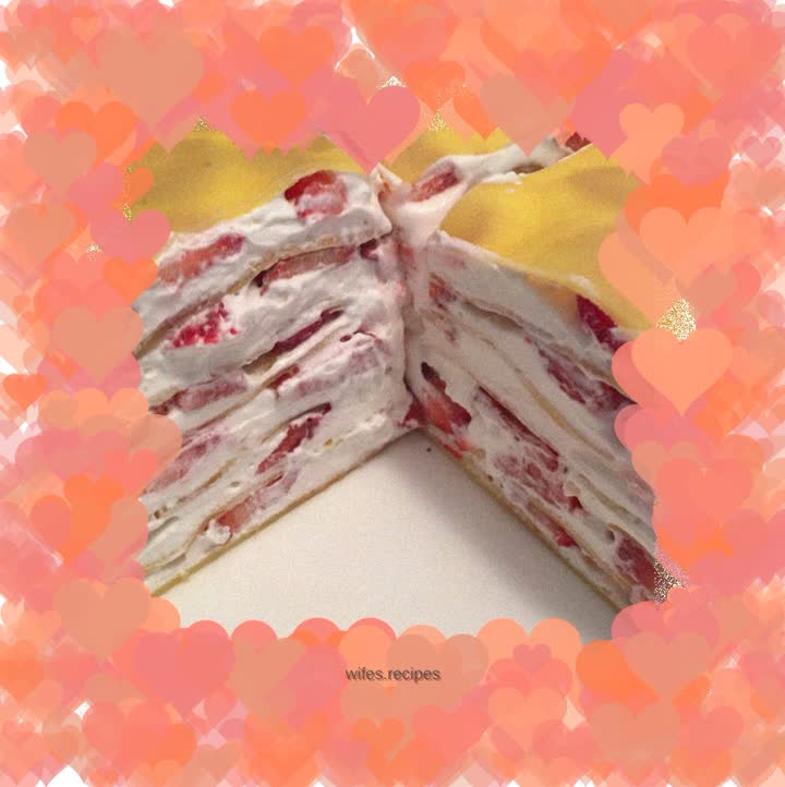 Strawberry Mille Layer