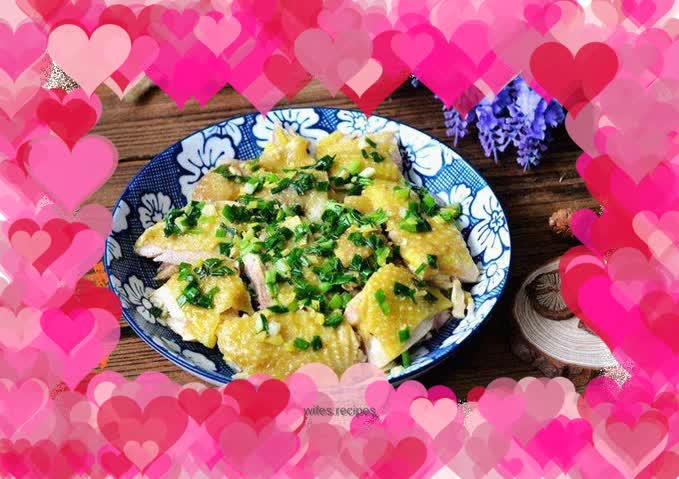 Sautéed Chicken with Scallion Sauce