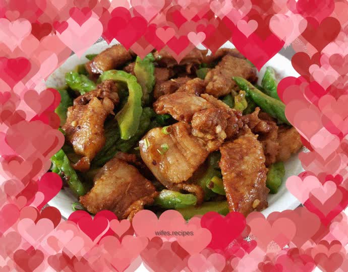 Stir-fried Bitter Gourd with Pork Belly