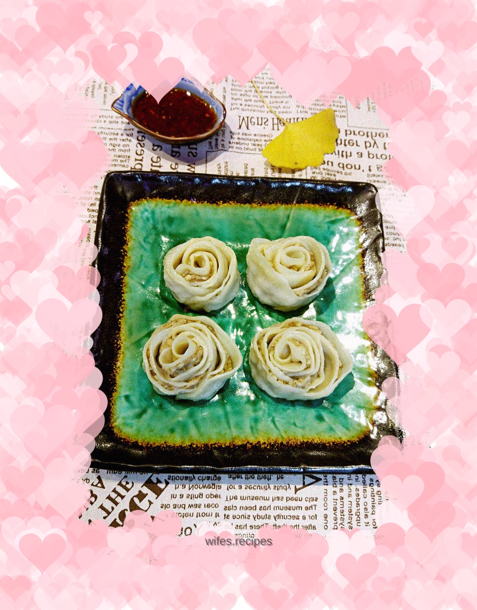 Rose Fried Dumplings