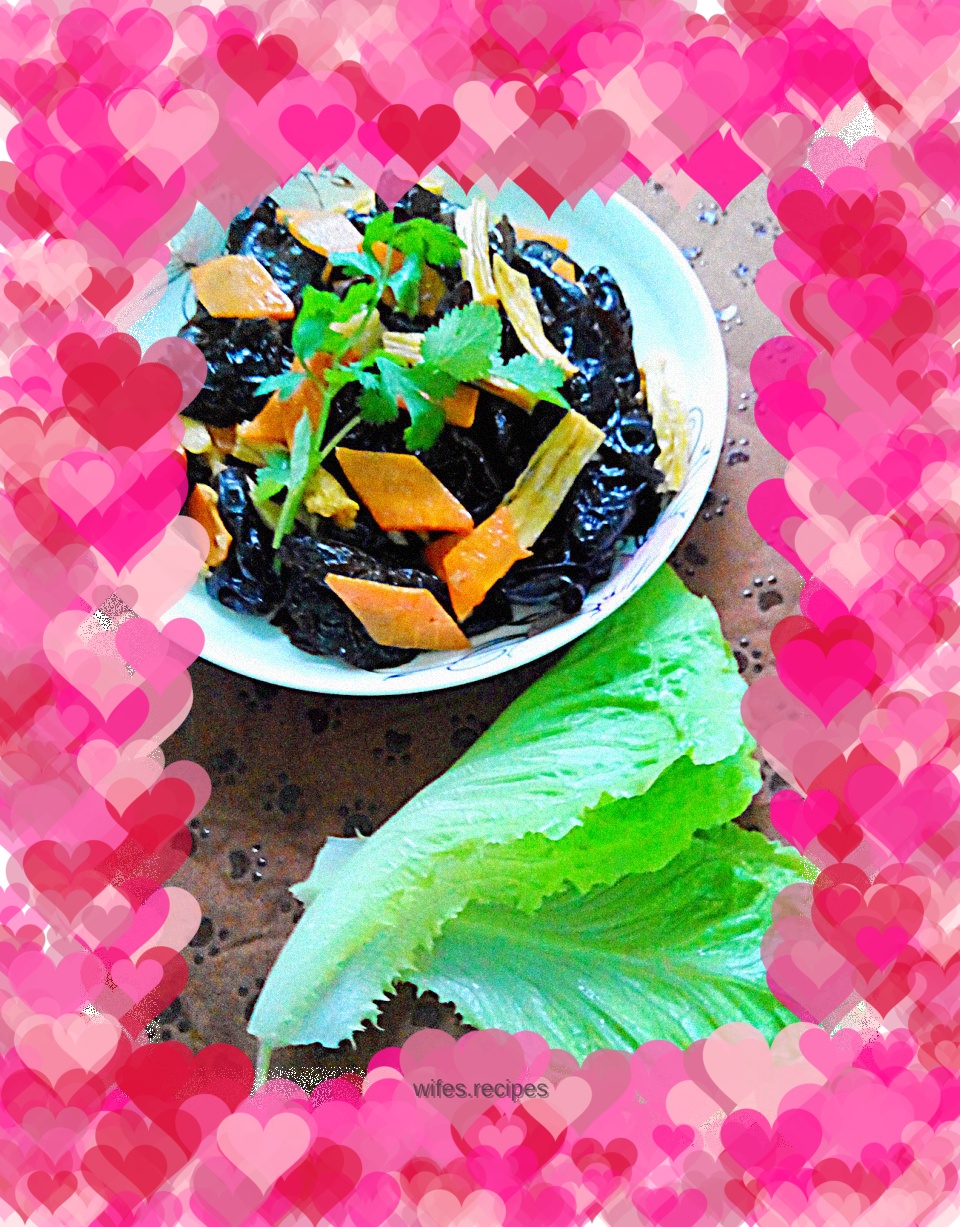 Vegetarian fried fungus