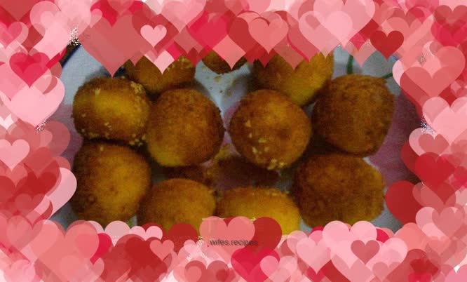 New Year’s snacks – taro, sweet potato balls