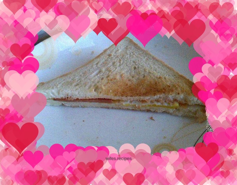 A quick breakfast that can be ready in five minutes - Sandwiches