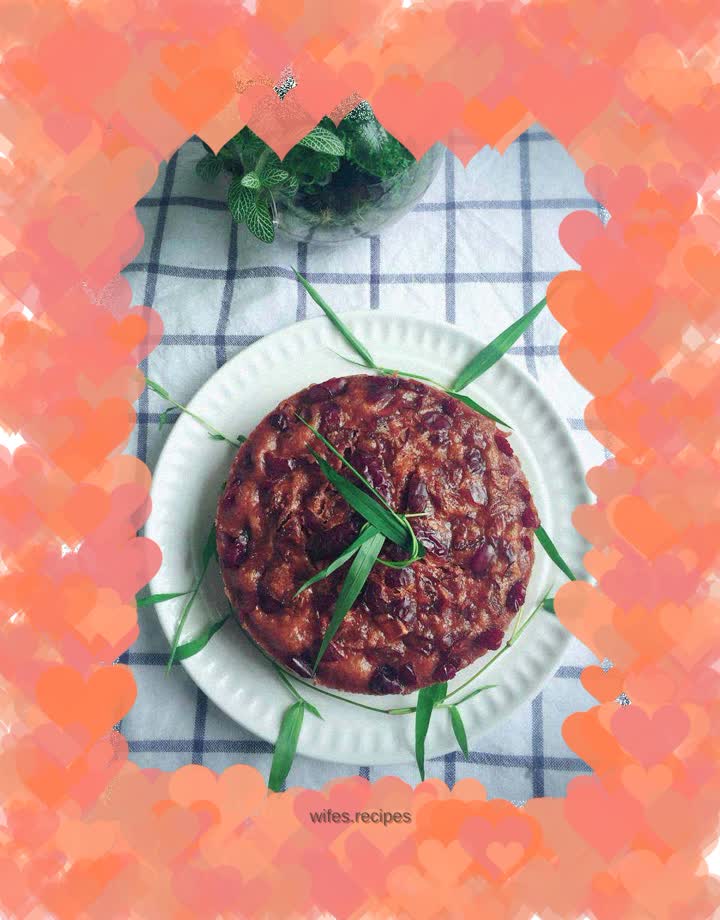 Brown Sugar and Red Date Hair Cake