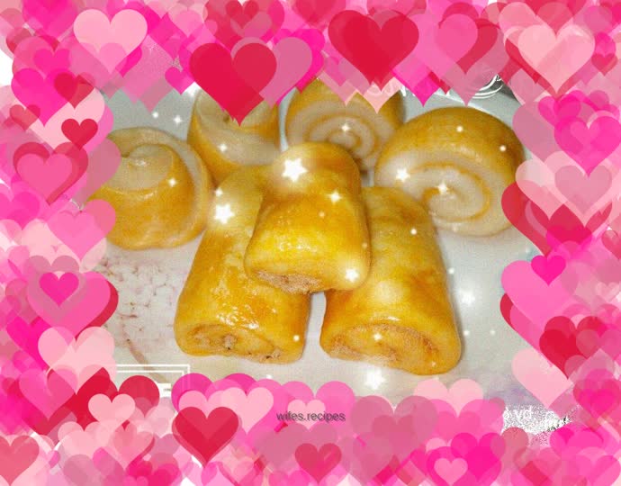 Patterned Pumpkin Steamed Buns