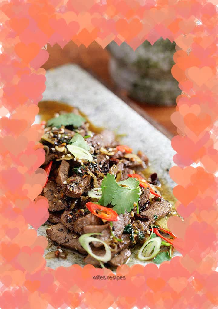 Spicy cumin beef strips