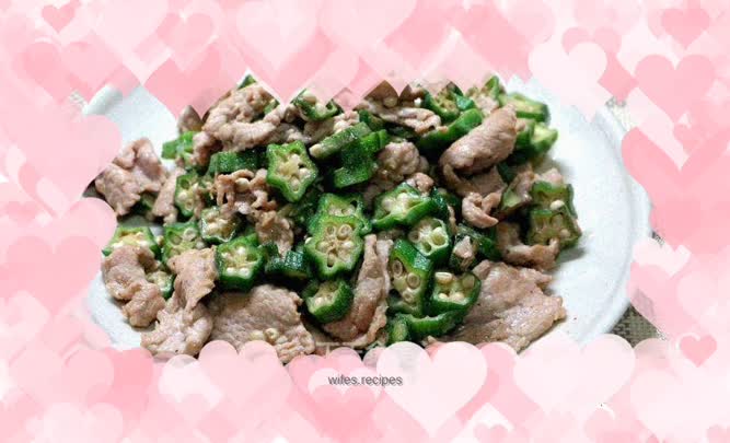 Black Pepper Beef Fillet and Okra