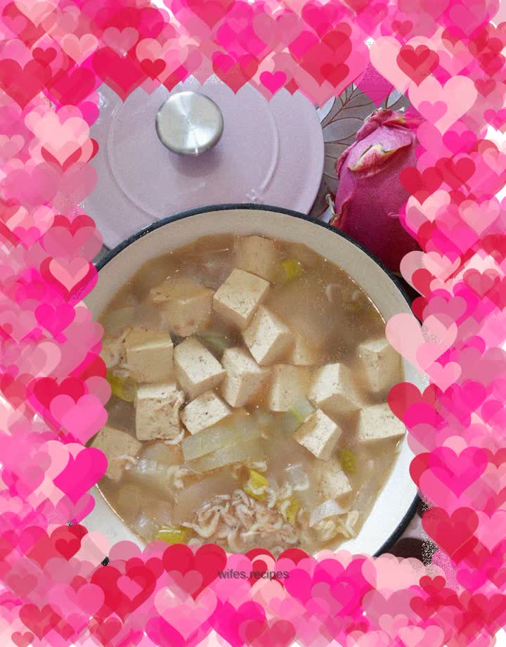 Winter Melon, Shrimp Skin and Tofu Soup