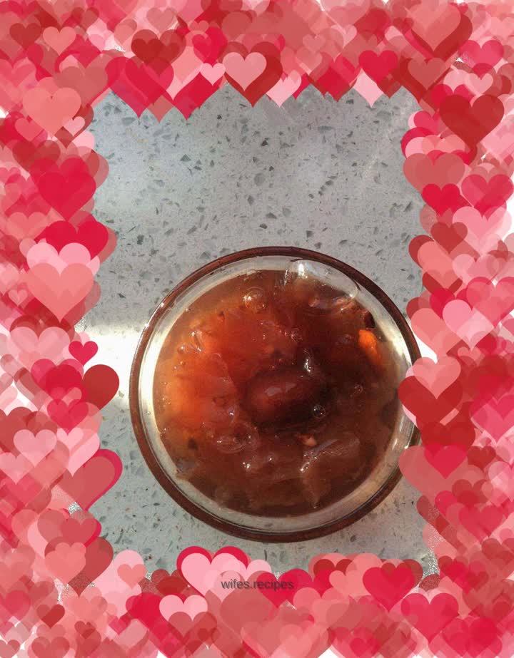 Black rice and white fungus soup