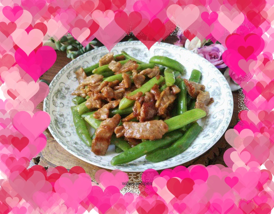 Fried Beef with Green Beans