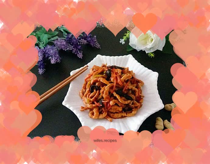 Fish-flavored shredded pork