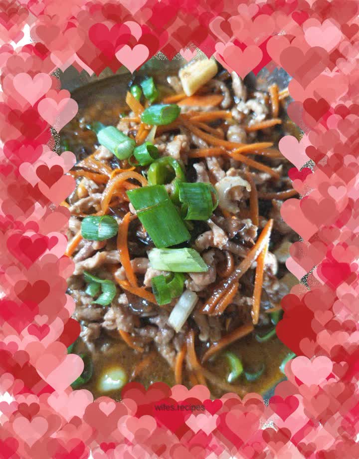 Fish-flavored shredded pork