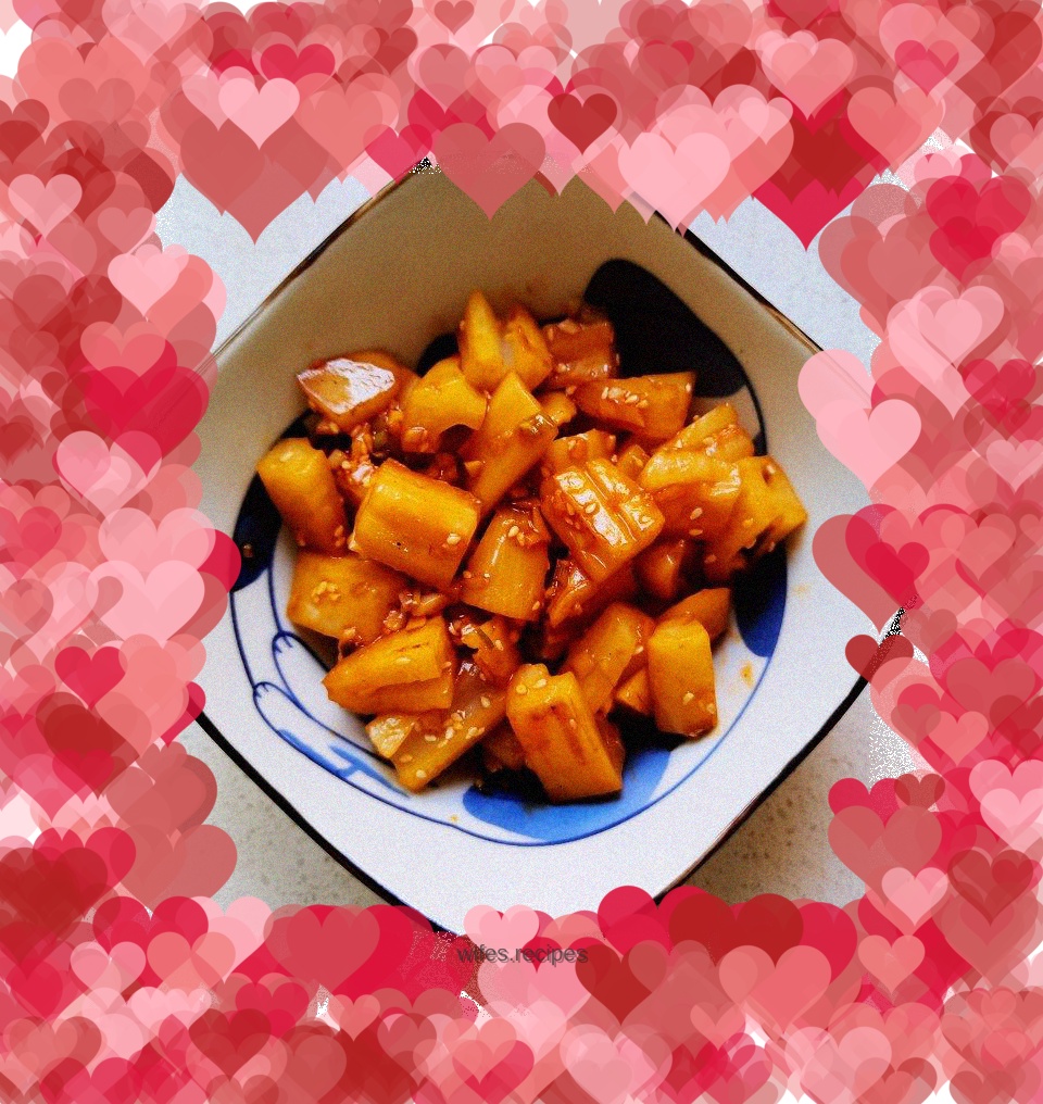 Sweet and Sour Lotus Root