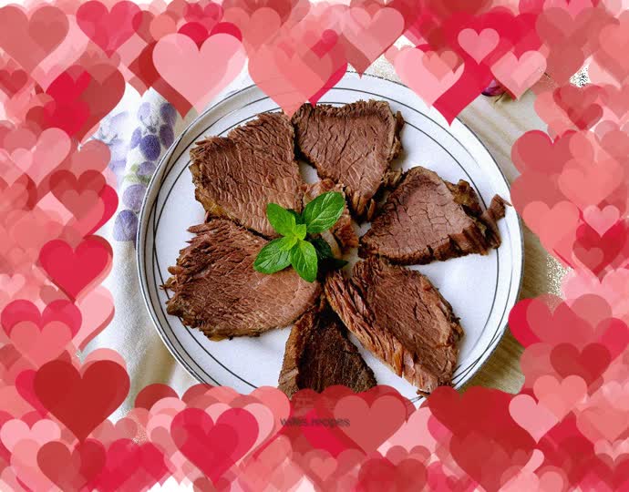 Five spice braised beef