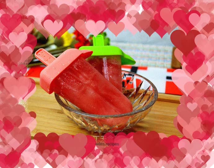 Watermelon Honey Popsicle