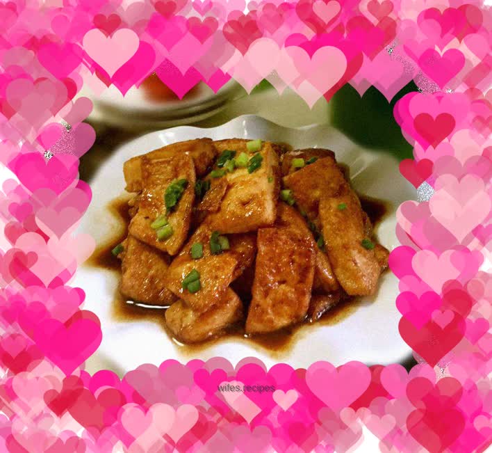 Sweet and Sour Tiger Skin Tofu