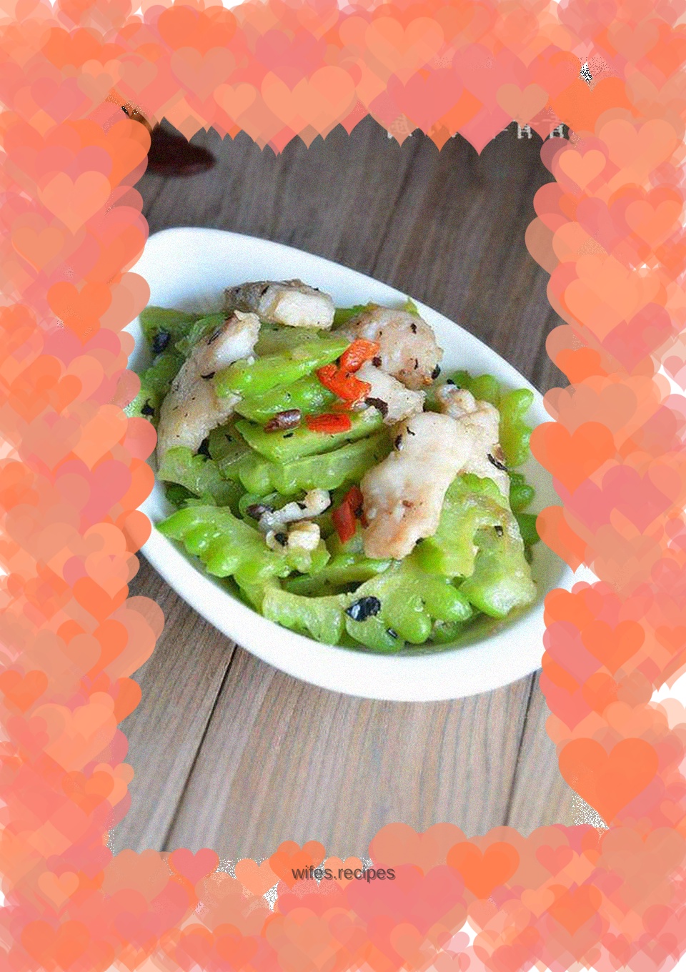 Stir-fried Longli Fish with Bitter Melon