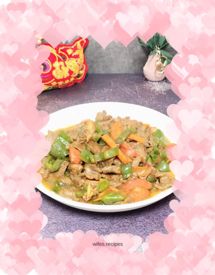 They are all home-cooked dishes. The reason why I can finish them all every time is mainly because they are so delicious. Stir-fried beef with carrots and green peppers